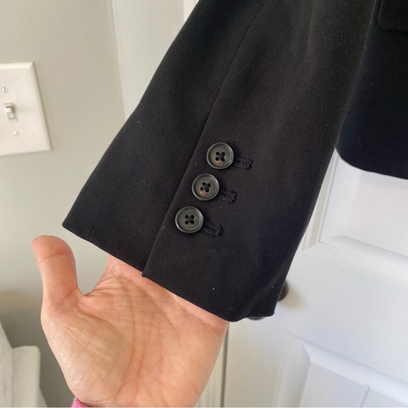 Merona Women’s Black One Button Blazer Size 16 - Picture 5 of 8